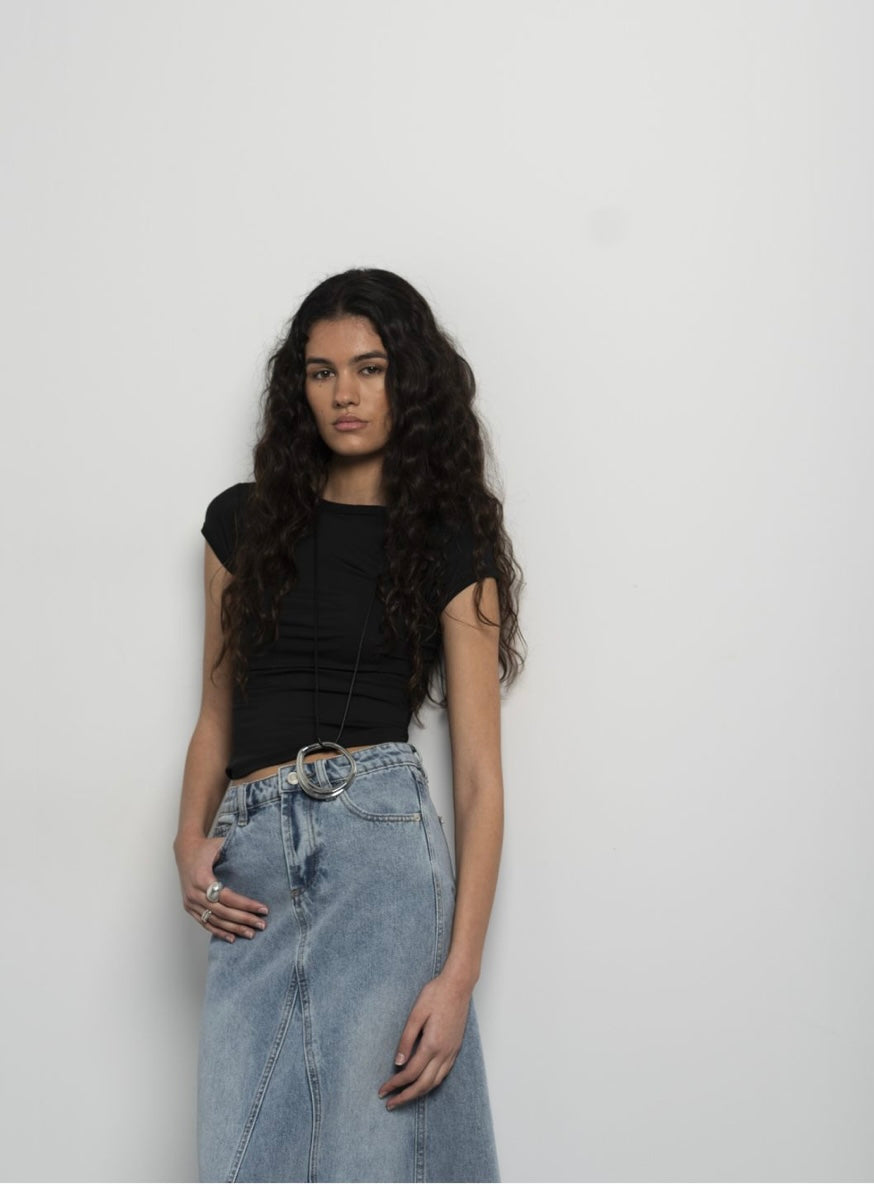 Jeans kjol