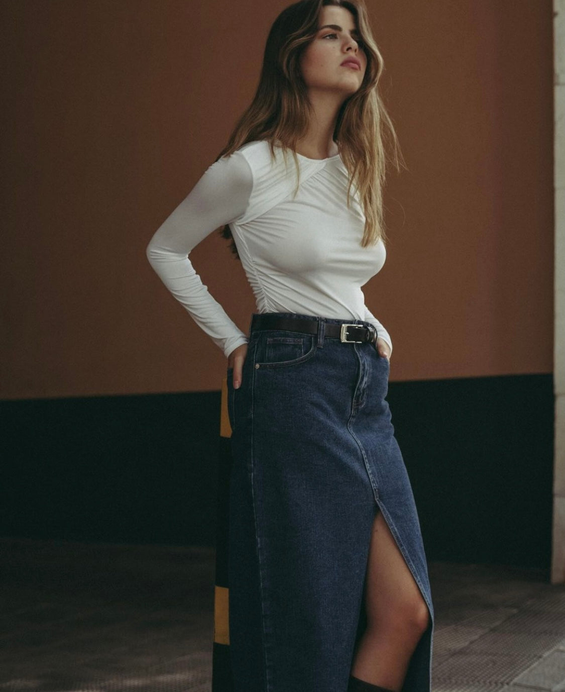 Jeans kjol