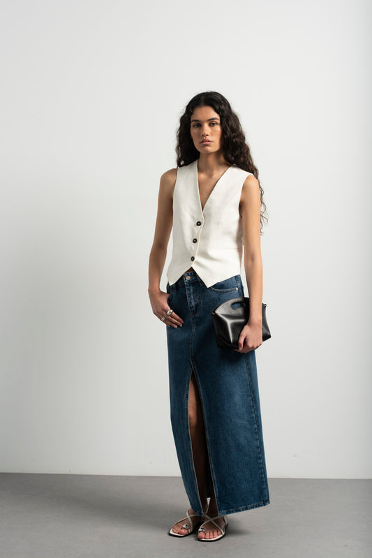 Jeans kjol